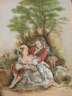 Пастораль  50х65  частная  коллекция